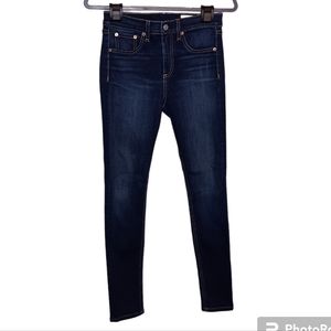 Womens' Rag & Bone High Rise Skinny Jeans Size 26 Made in USA